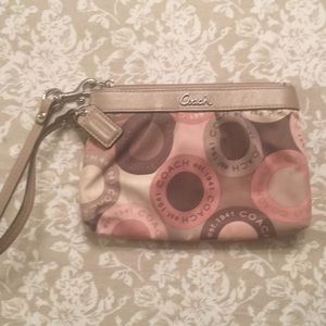Cute coach wristlet